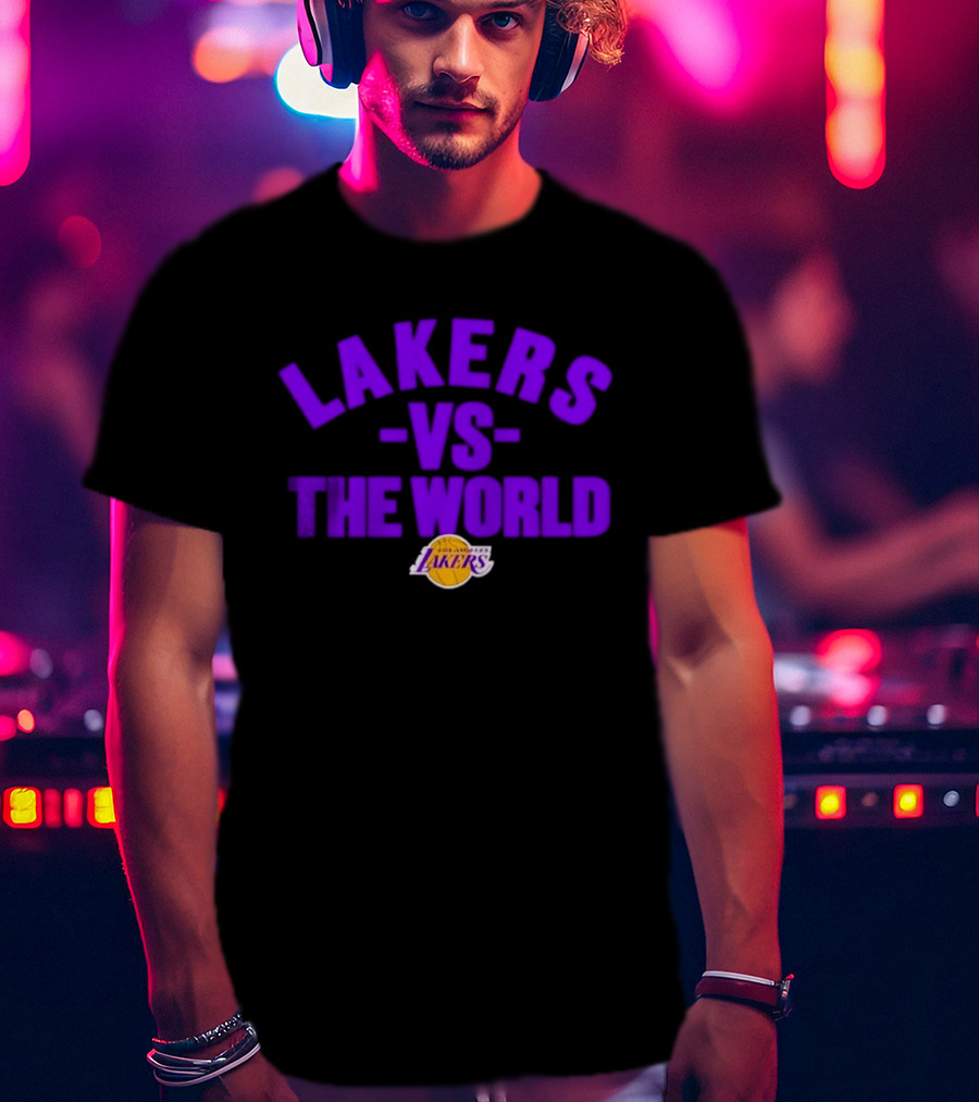 Los Angeles Lakers Vs The World NBA Basketball Lakers T-Shirt