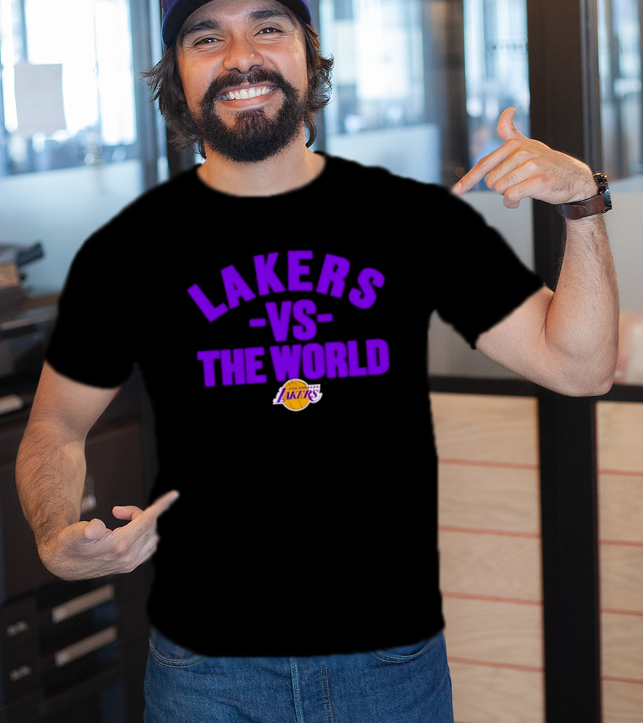 Los Angeles Lakers Vs The World NBA Basketball Lakers T-Shirt