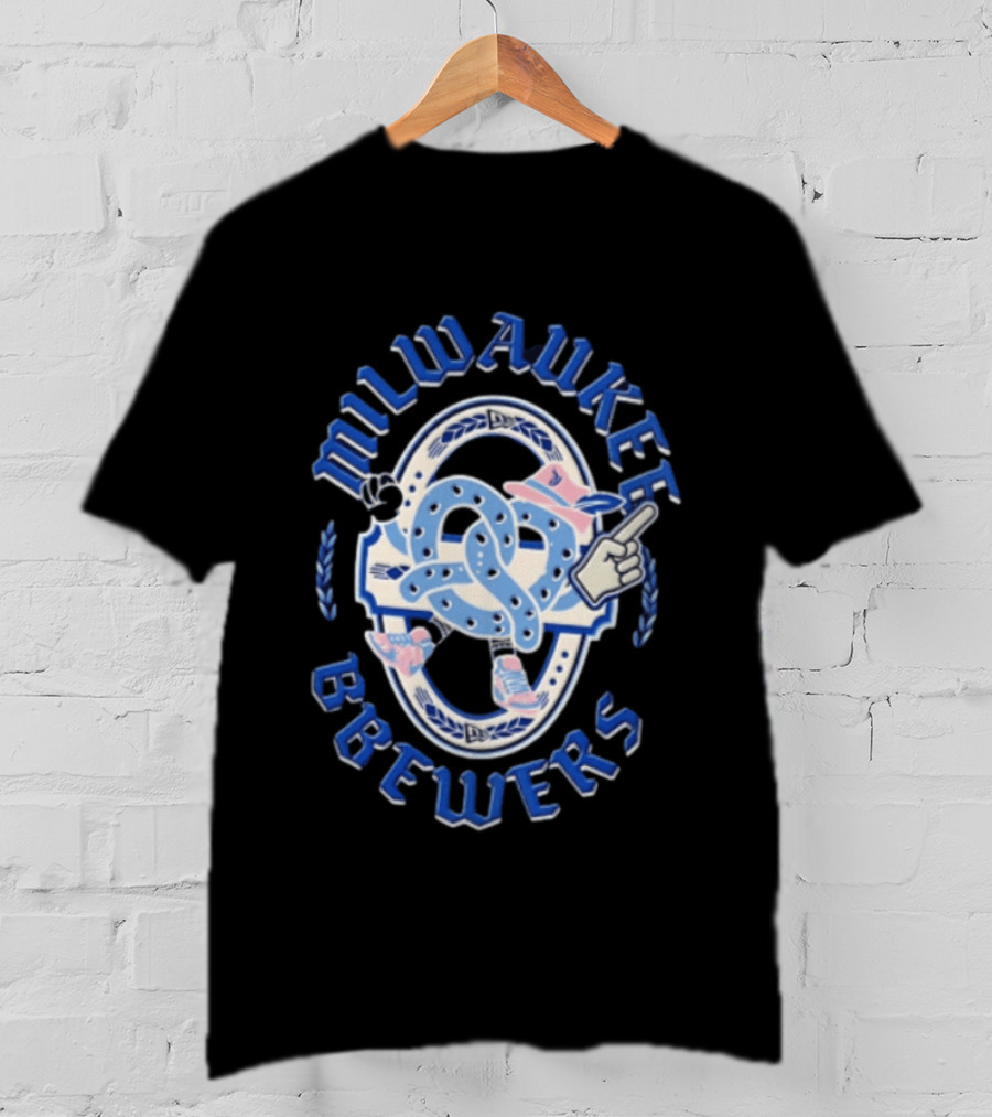 Milwaukee Brewers Oktoberfest 2026 Bavarian Pretzel Mascot Celebration T-Shirt