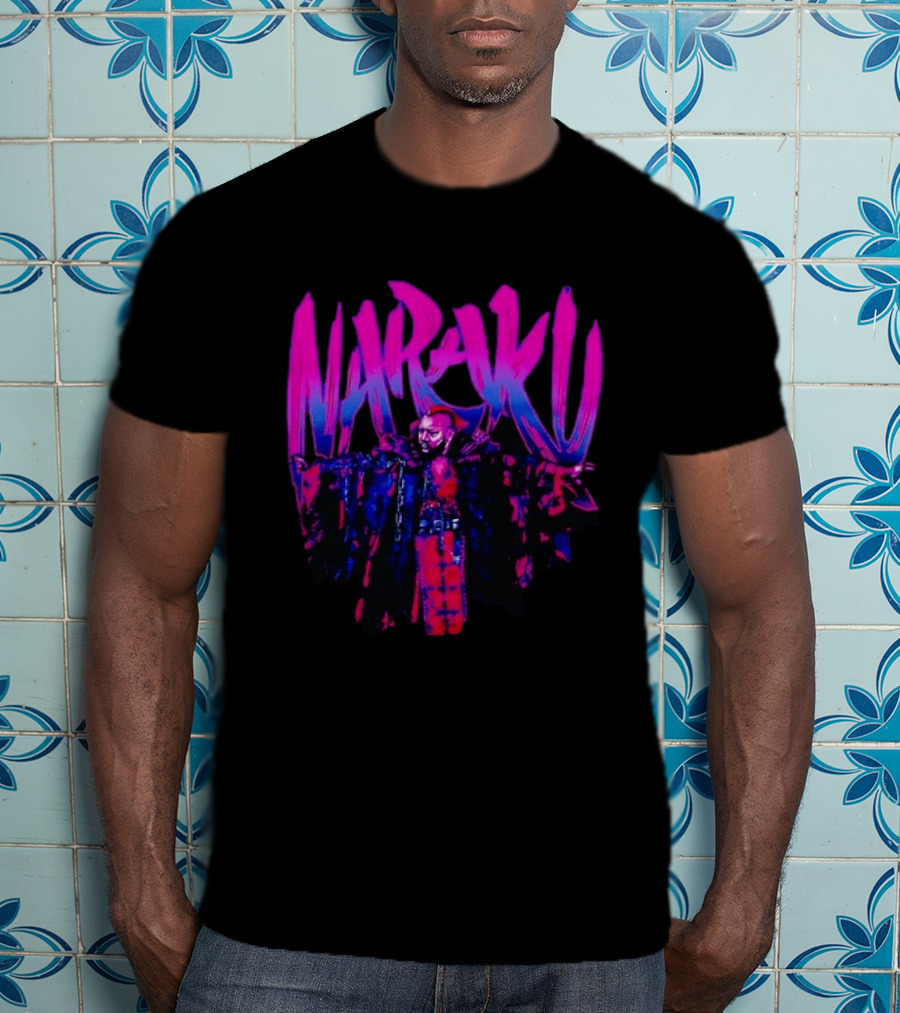 Naraku WWE NXT Wrestling Wrestler Dark Robe T-Shirt