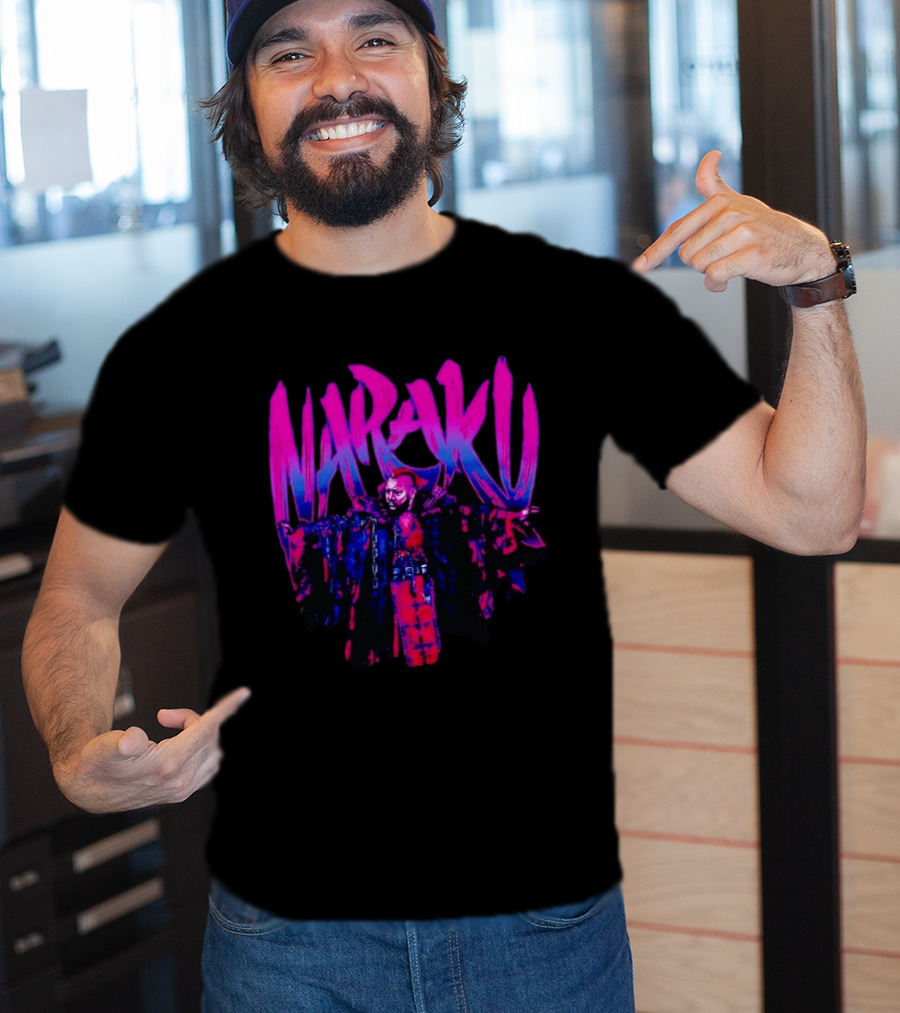 Naraku WWE NXT Wrestling Wrestler Dark Robe T-Shirt