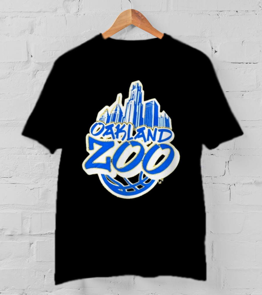 Oakland Zoo Pittsburgh Basketball Est 2001 City Skyline T-Shirt