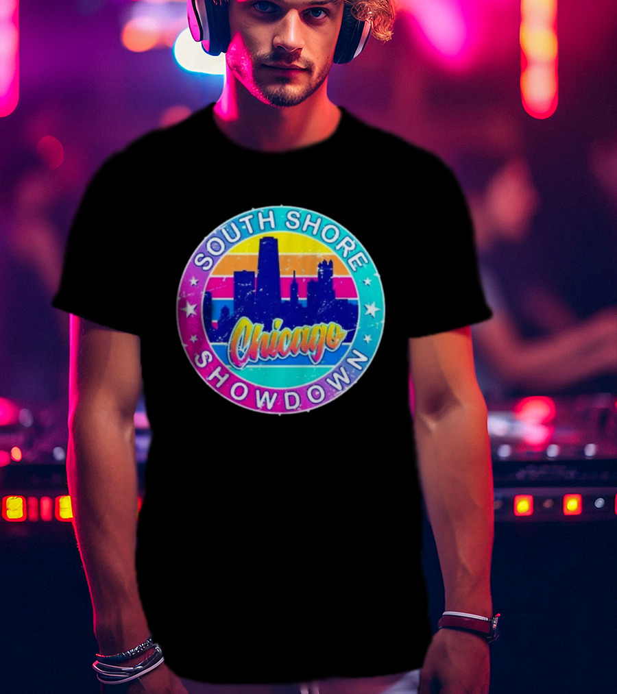South Shore Showdown Chicago Skyline T-Shirt