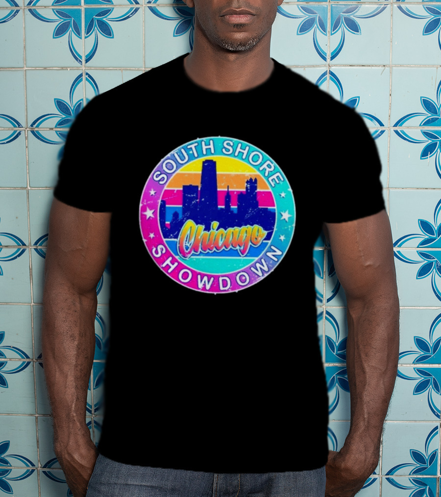 South Shore Showdown Chicago Skyline T-Shirt