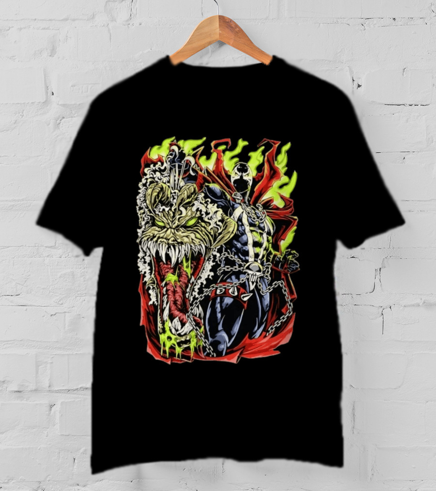 Spawn Hellfire Demon Beast Comic T-Shirt