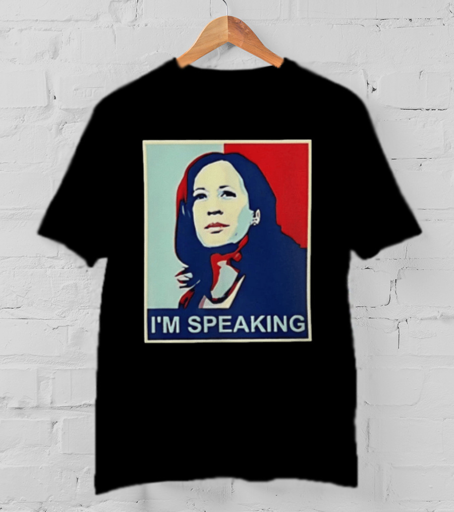 Kamala Harris I'm Speaking Retro Pop T-Shirt