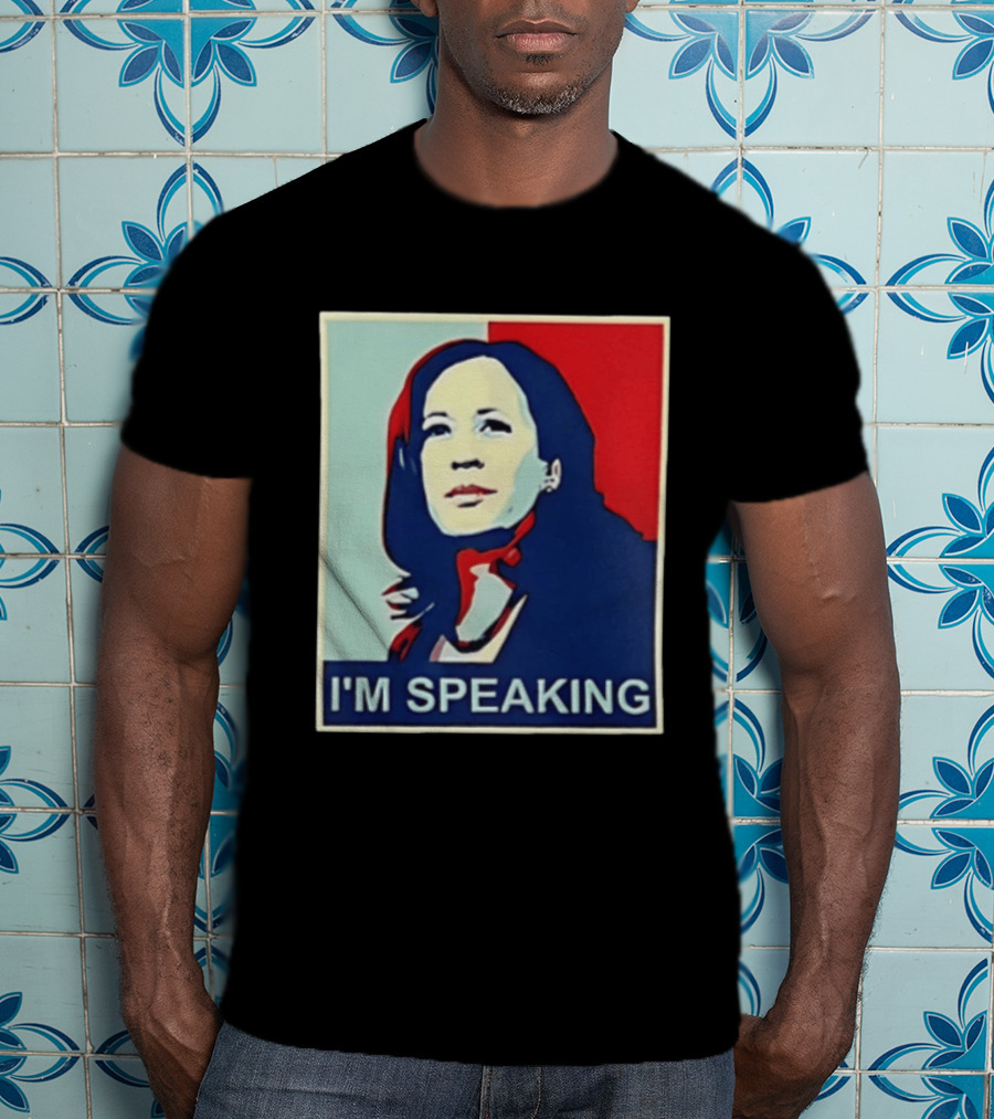 Kamala Harris I'm Speaking Retro Pop T-Shirt