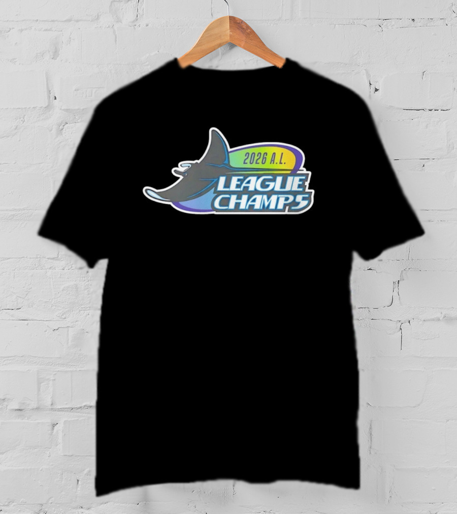 Tampa Bay Rays 2026 AL League Champs T-Shirt