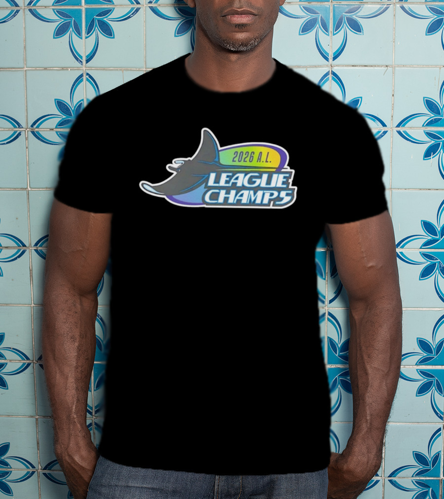 Tampa Bay Rays 2026 AL League Champs T-Shirt