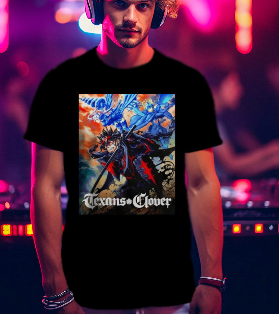 Texans Clover Asta Yuno Noelle Silva Anime T-Shirt