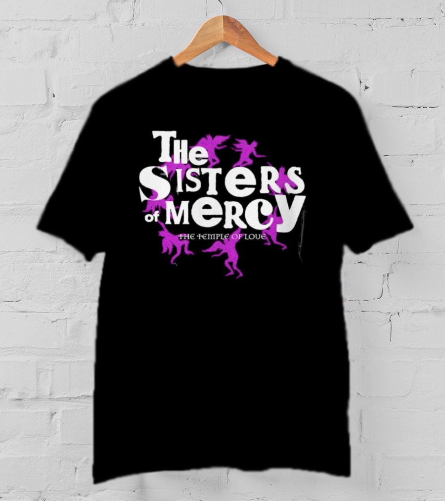 The Sisters Of Mercy The Temple Of Love Purple Angels T-Shirt