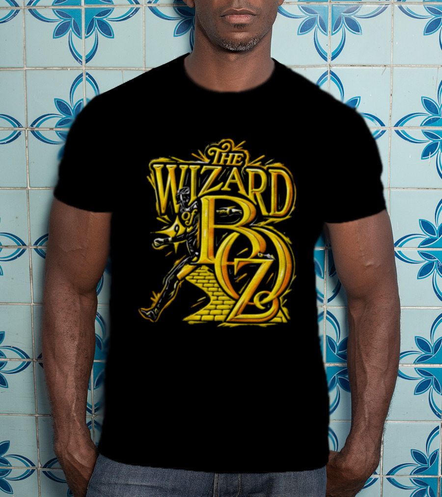 The Wizard Of Boz 9 Pittsburgh Steelers Football Magic T-Shirt