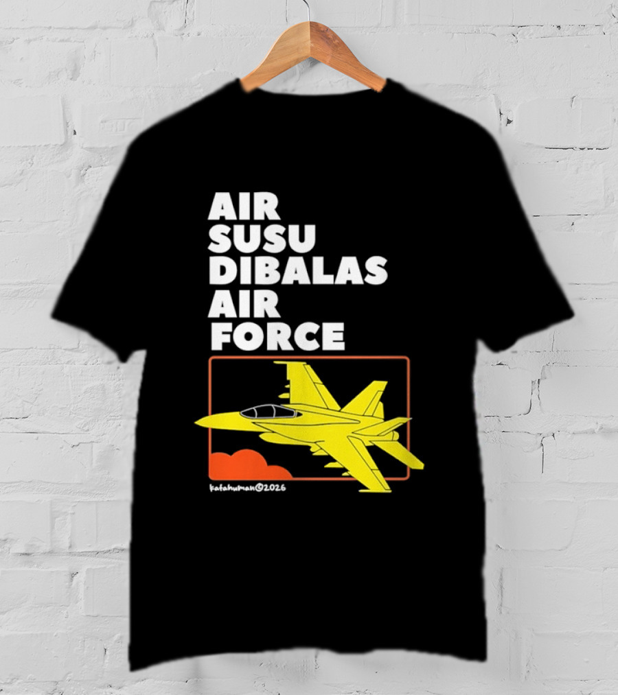 Air Susu Dibalas Air Force Fighter Jet Indonesian Pun T-Shirt