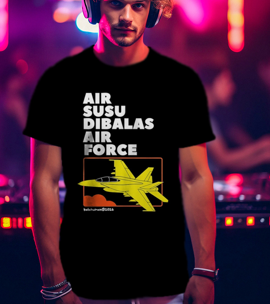 Air Susu Dibalas Air Force Fighter Jet Indonesian Pun T-Shirt