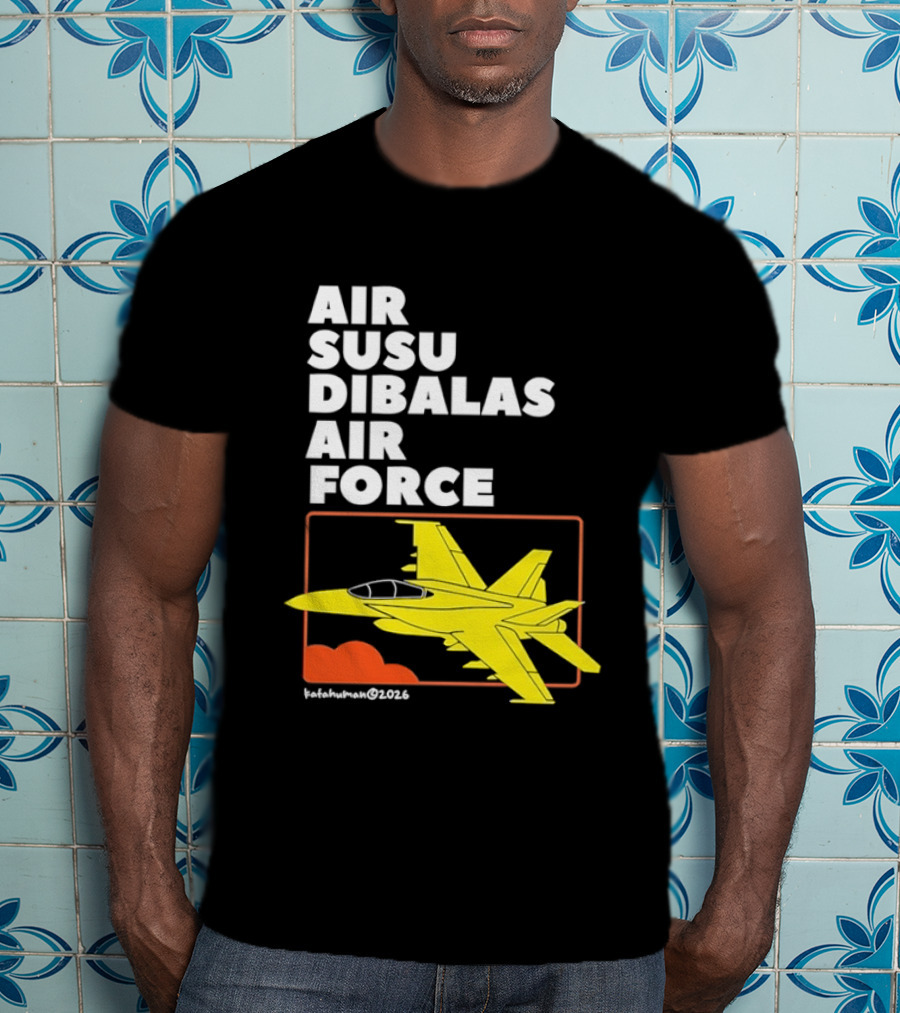 Air Susu Dibalas Air Force Fighter Jet Indonesian Pun T-Shirt