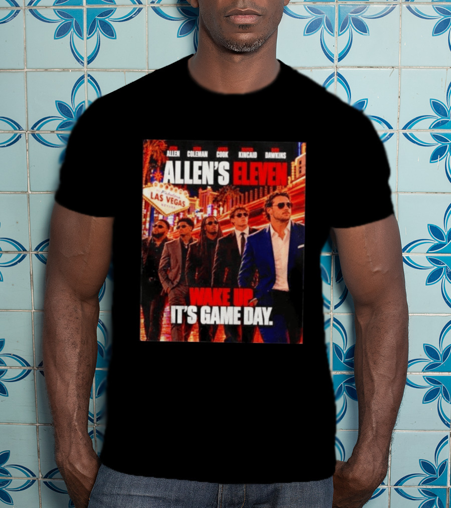 Allen's Eleven Wake Up It's Game Day Las Vegas T-Shirt