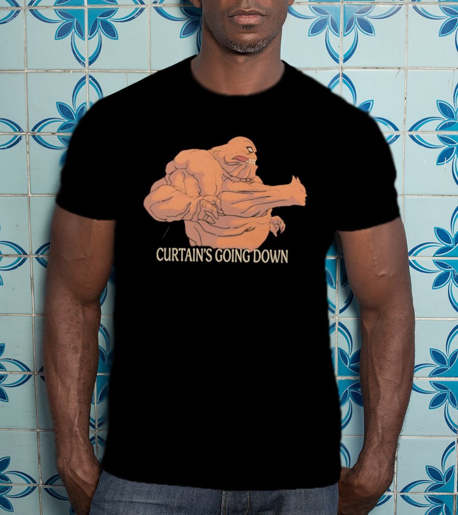 Curtain's Going Down Clayface DC Comics T-Shirt
