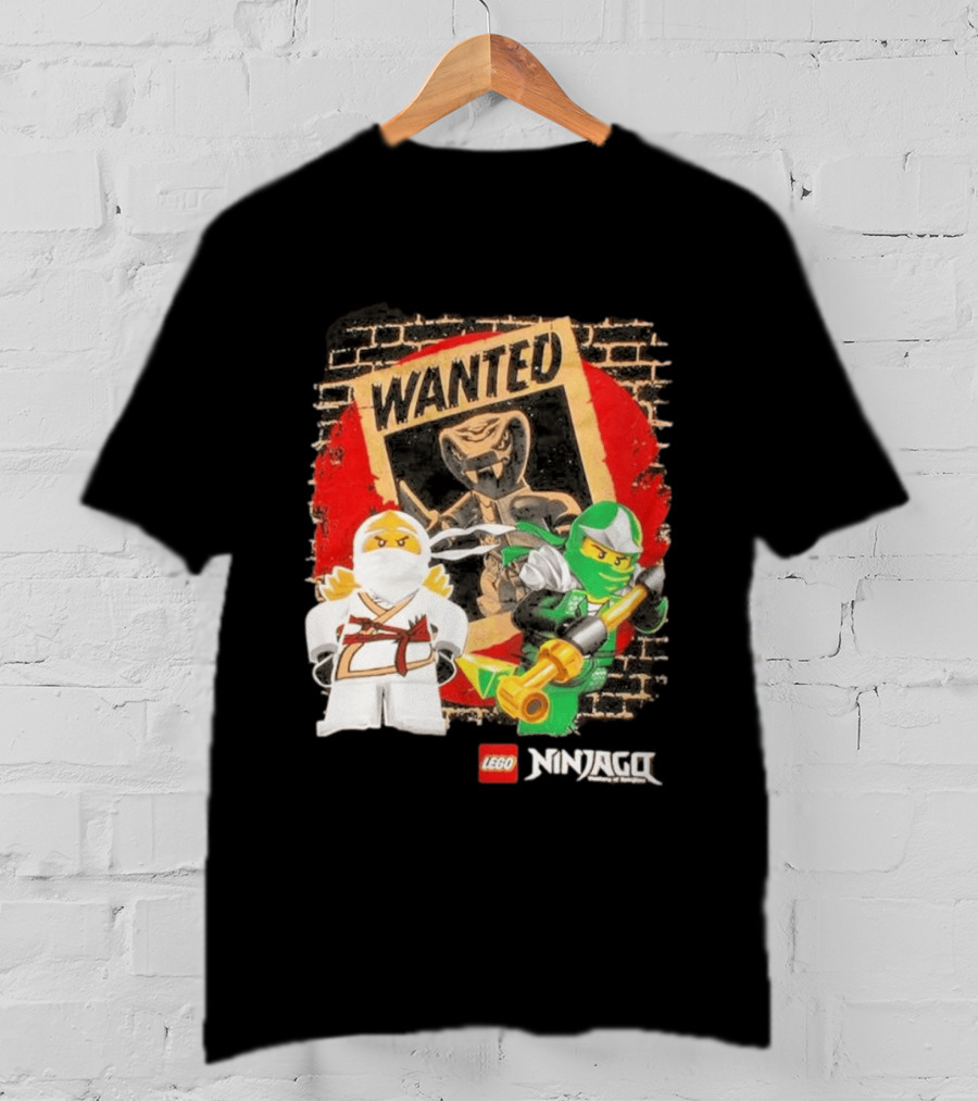 LEGO Ninjago Wanted Duo Youth Character Battle Scene T-Shirt