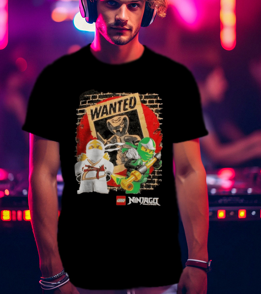 LEGO Ninjago Wanted Duo Youth Character Battle Scene T-Shirt