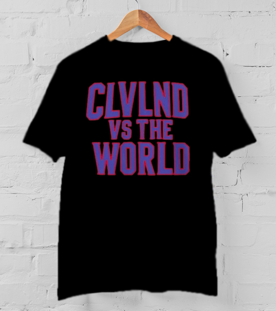 Cleveland Guardians CLVLND Vs The World T-Shirt
