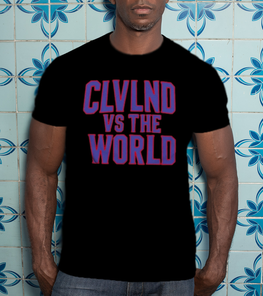 Cleveland Guardians CLVLND Vs The World T-Shirt