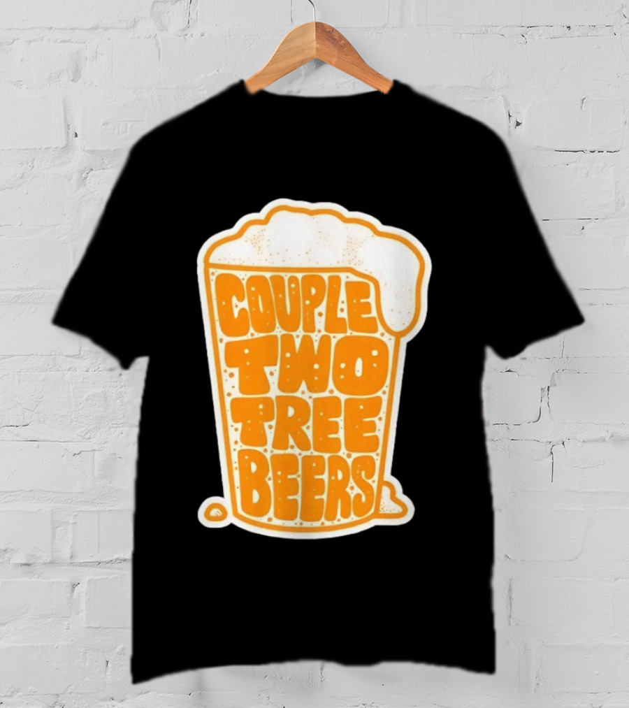 Couple Two Tree Beers Beer Drinking T-Shirt