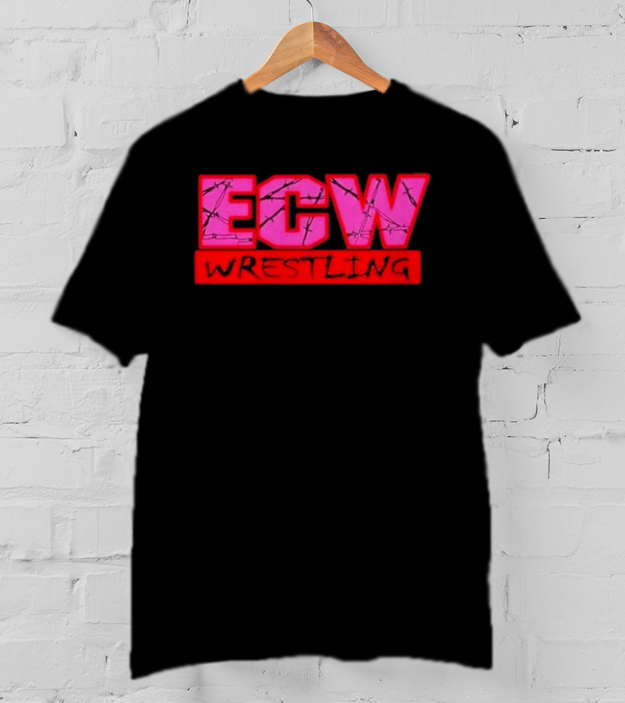 ECW Wrestling Barbed Wire T-Shirt