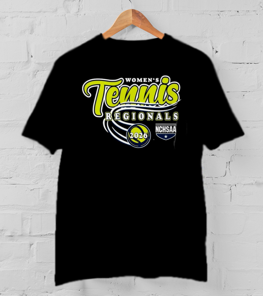 NCHSAA Women's Tennis Regionals 2026 T-Shirt