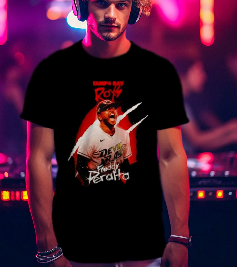 Freddy Peralta Tampa Bay Devil Rays MLB Devil Rays T-Shirt