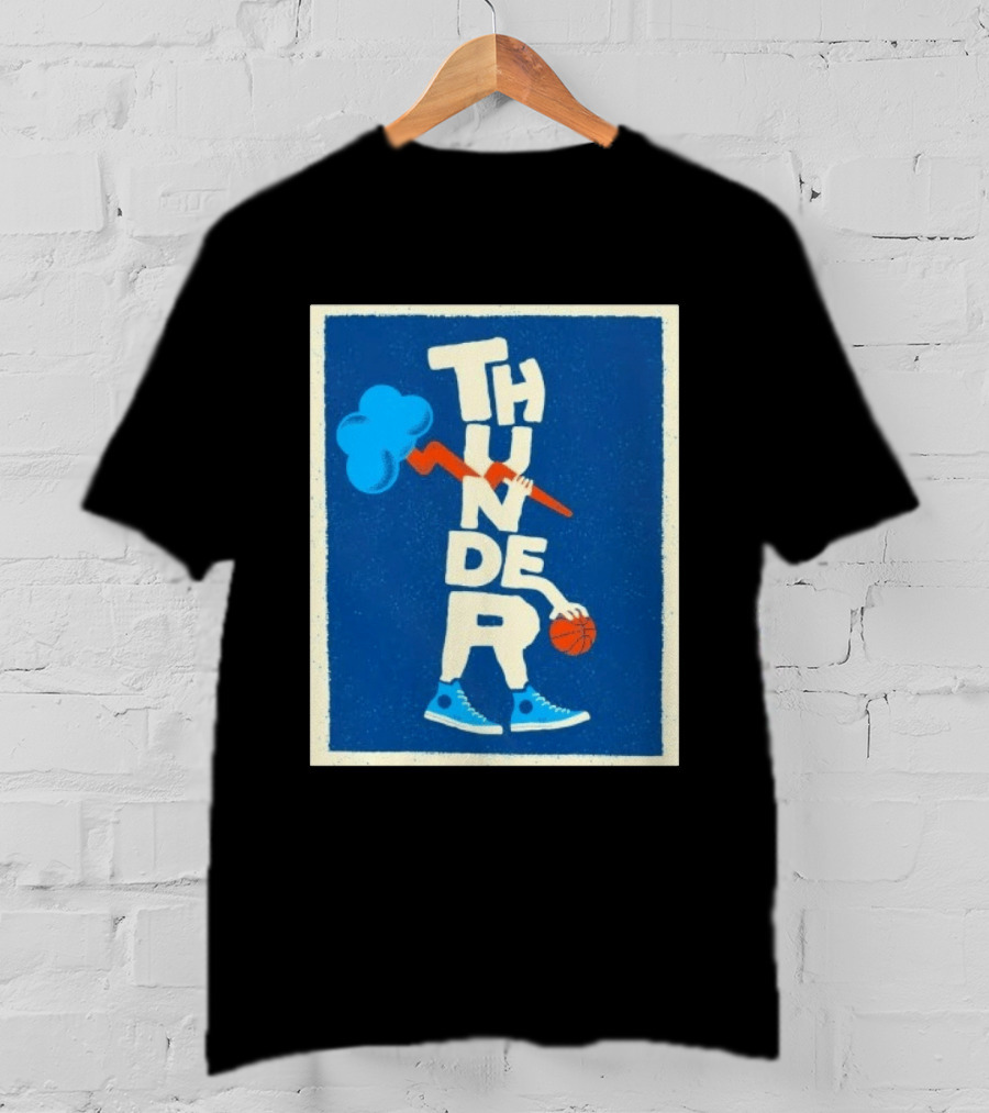 Thunder Basketball Oklahoma City Team Sports T-Shirt