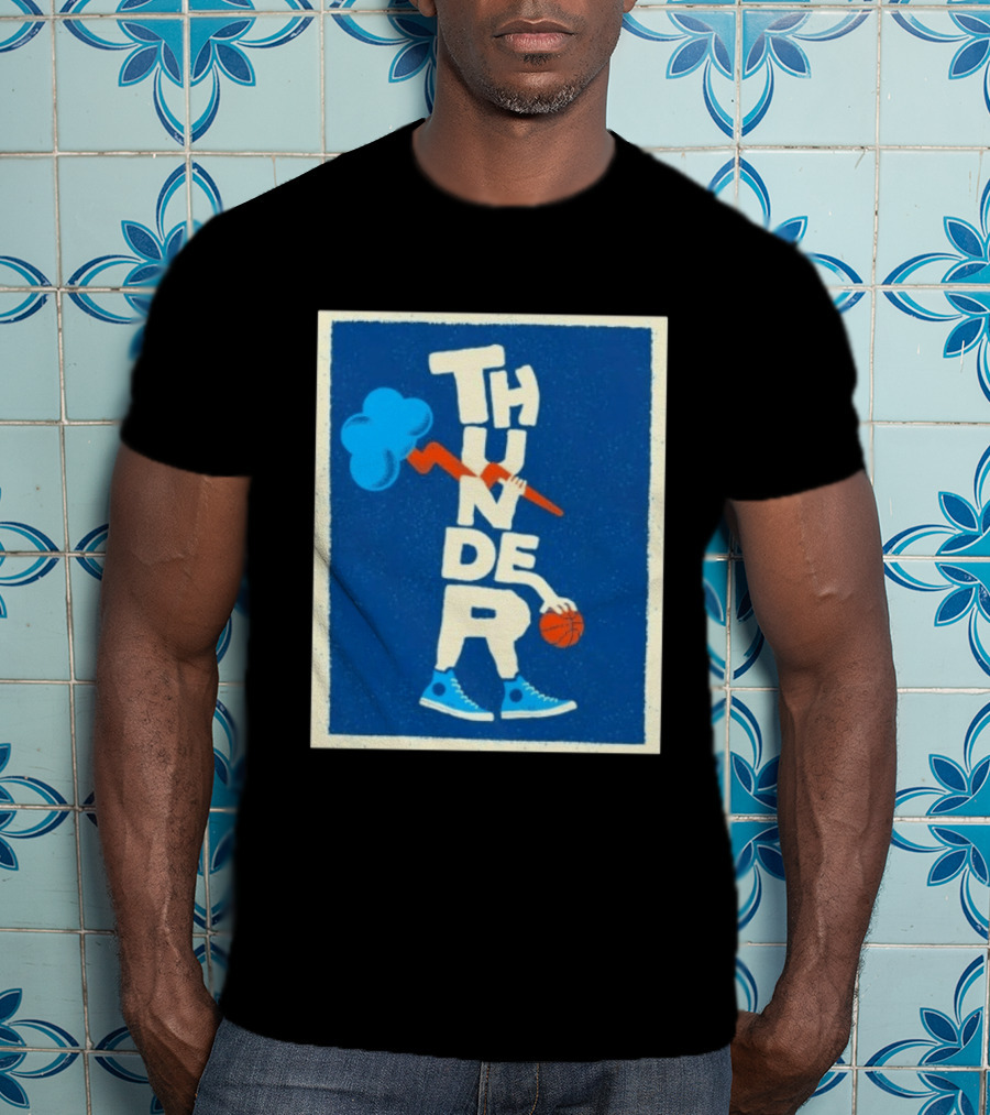 Thunder Basketball Oklahoma City Team Sports T-Shirt