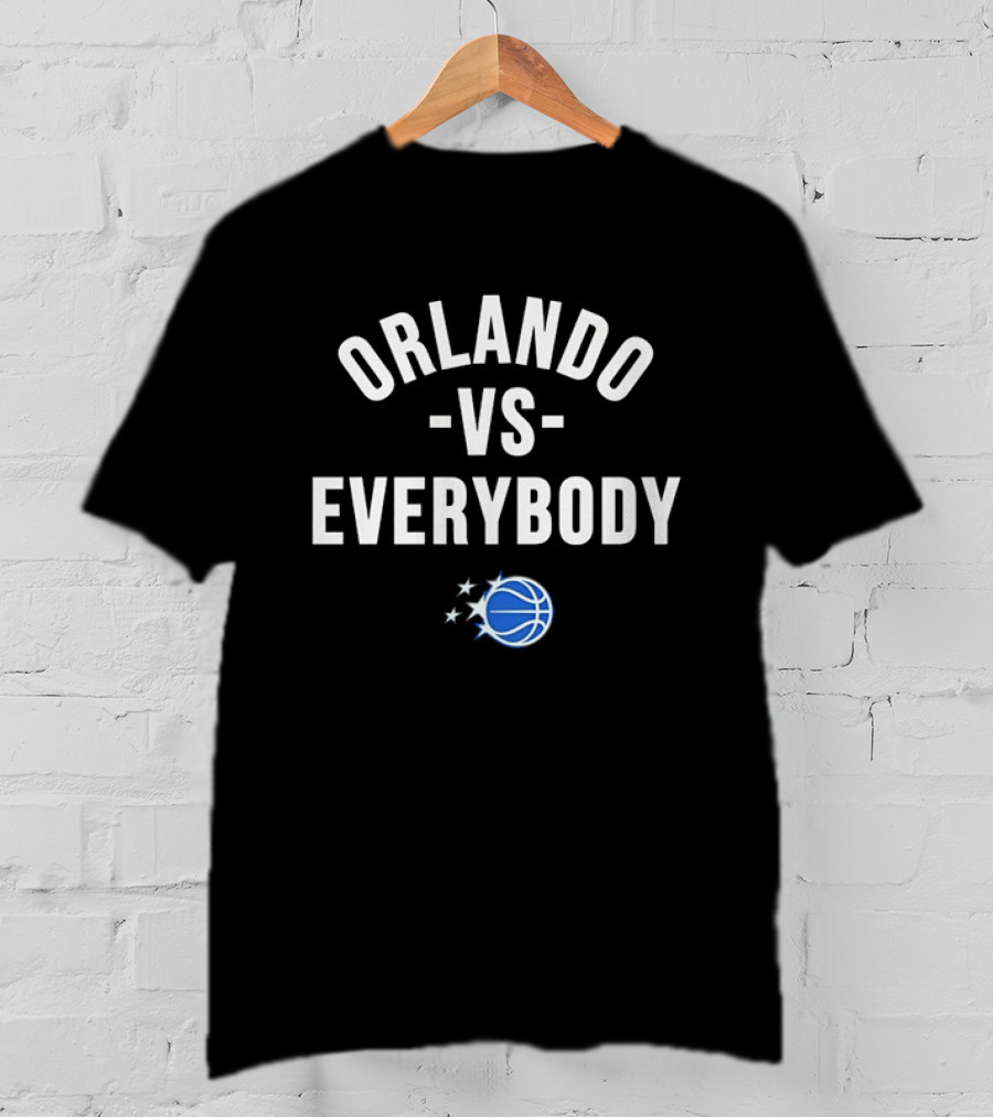Orlando Magic Basketball Orlando Vs Everybody NBA Team Rivalry T-Shirt