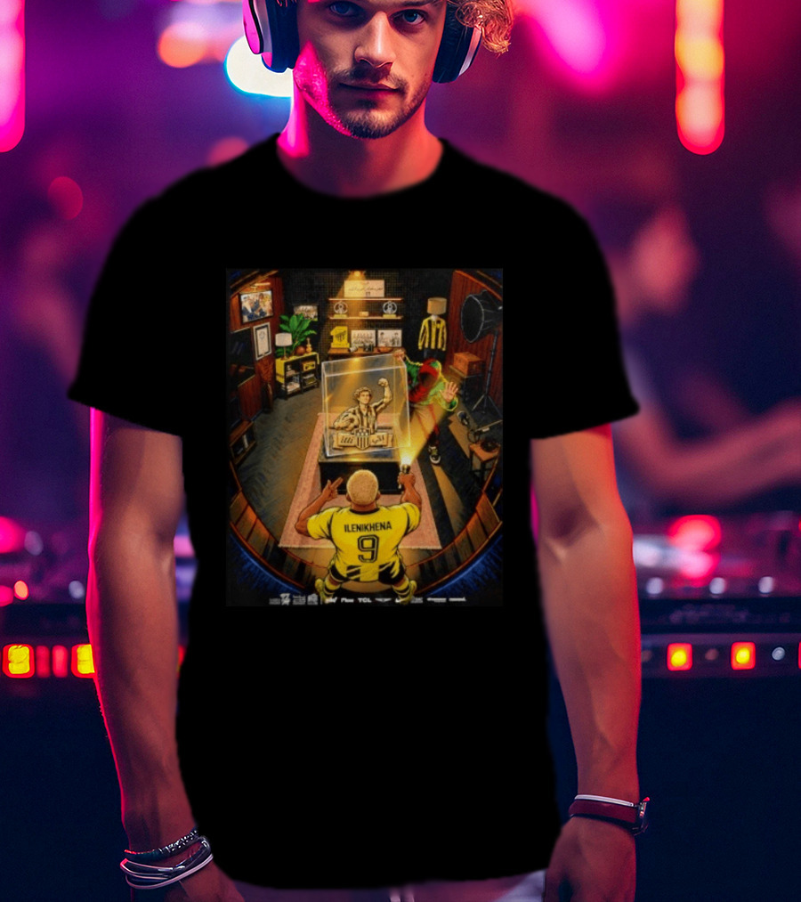 Ilenikhena No 9 Ittihad Club Saudi Pro League Fan Celebration T-Shirt