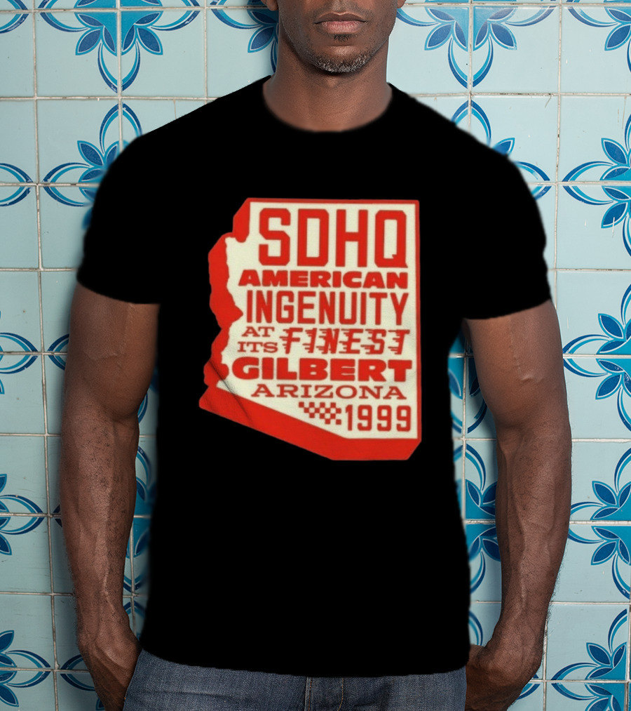 SDHQ American Ingenuity Gilbert Arizona 1999 Racing T-Shirt