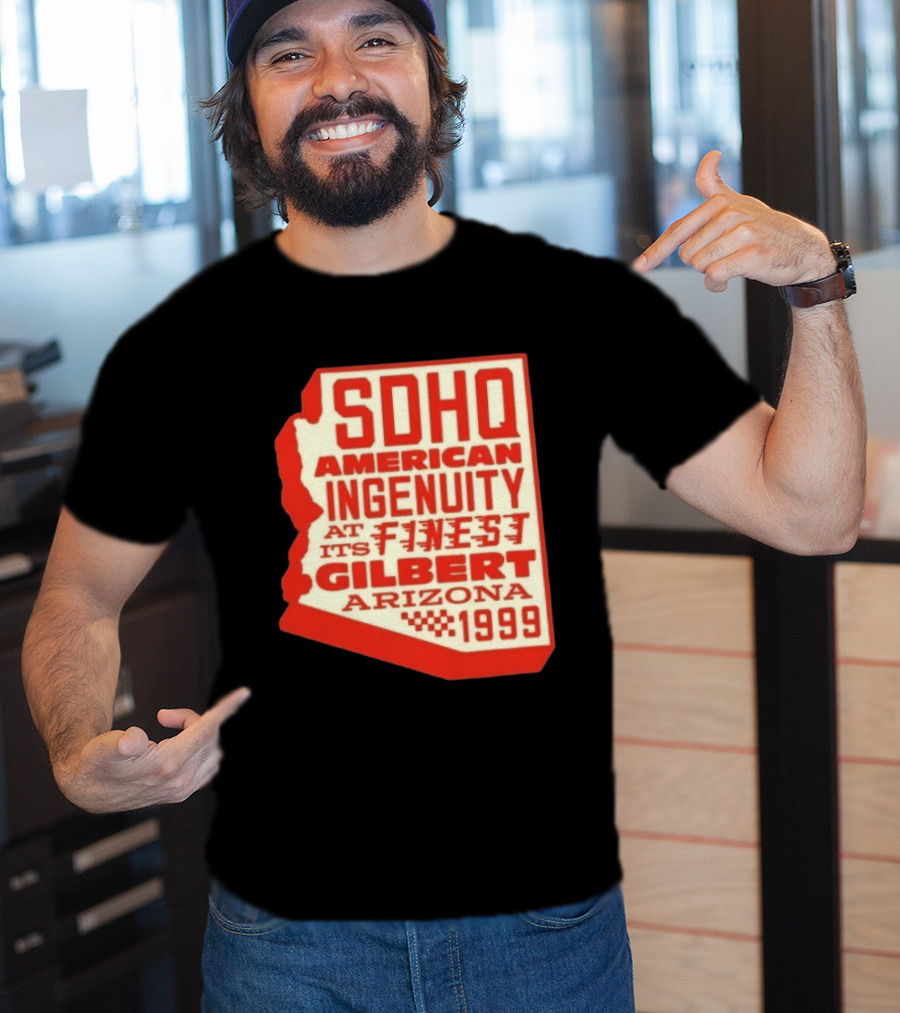 SDHQ American Ingenuity Gilbert Arizona 1999 Racing T-Shirt