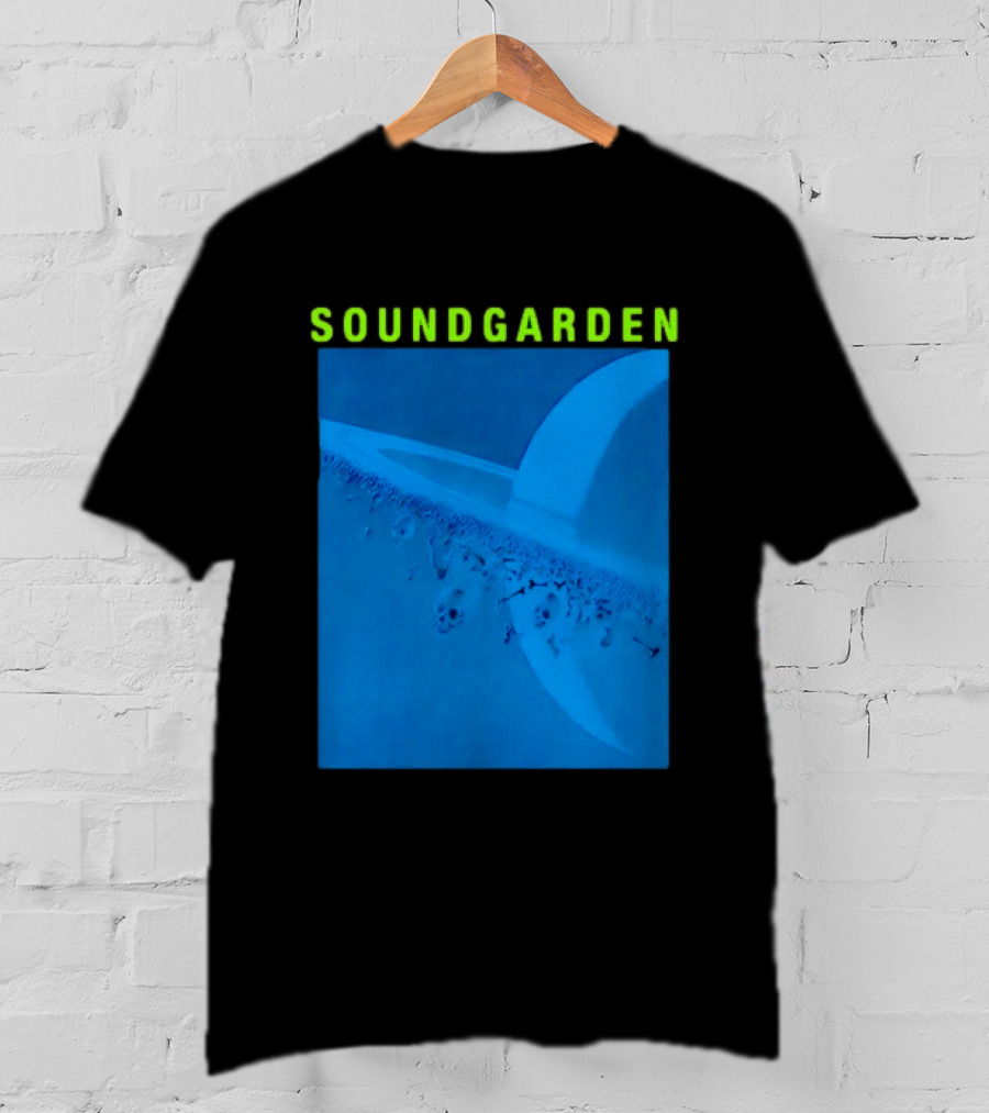 Soundgarden Superunknown Album Cover Art Blue Skull Scene T-Shirt