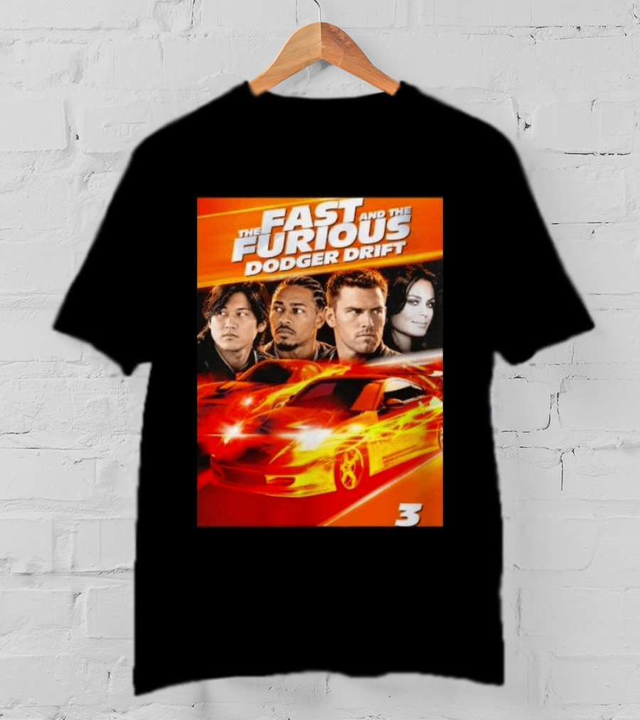 The Fast And The Furious Dodger Drift 3 T-Shirt