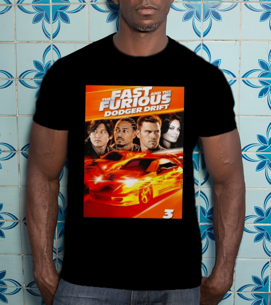 The Fast And The Furious Dodger Drift 3 T-Shirt