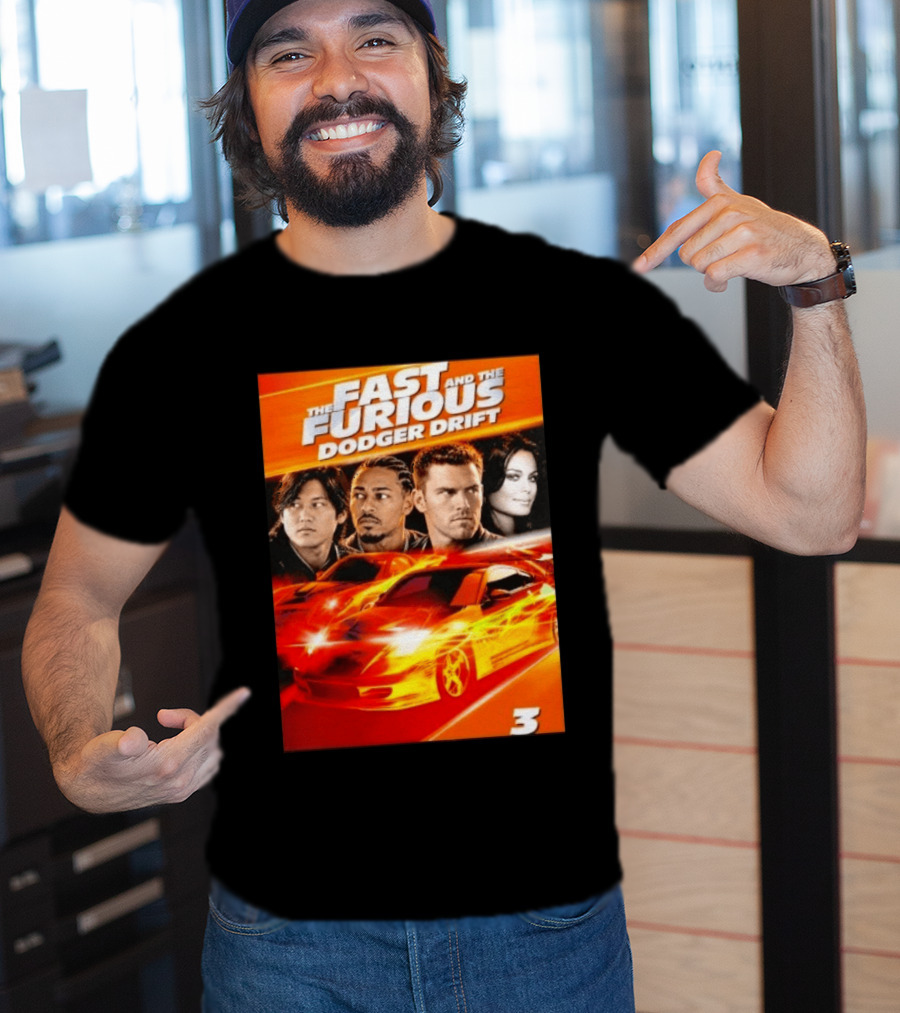 The Fast And The Furious Dodger Drift 3 T-Shirt