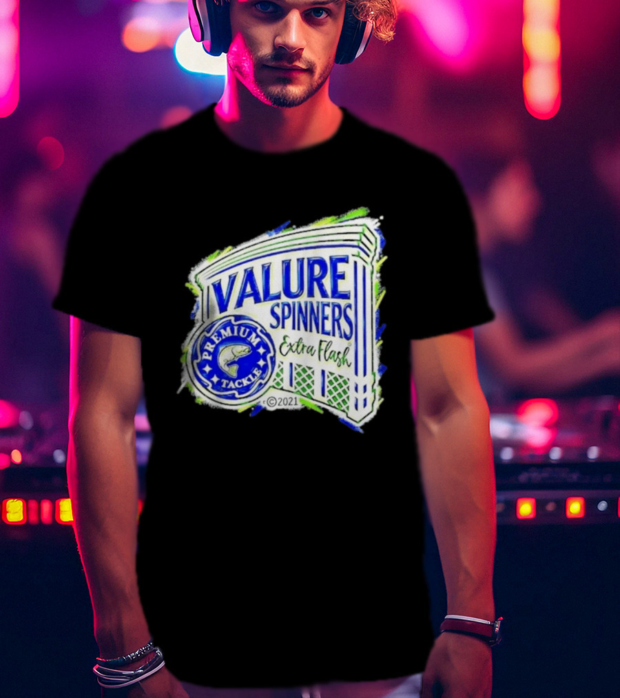 Value Spinners Premium Tackle Extra Flash 2021 T-Shirt