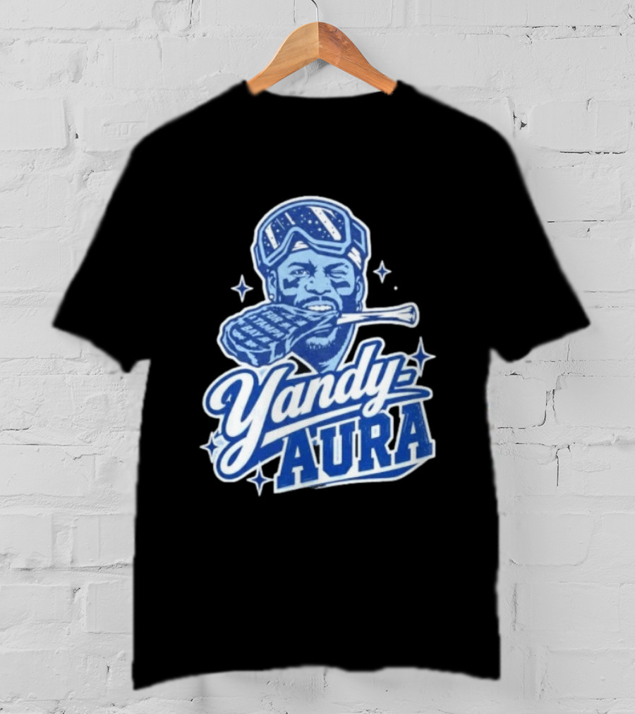 Yandy Aura Tampa Bay MLB Baseball T-Shirt