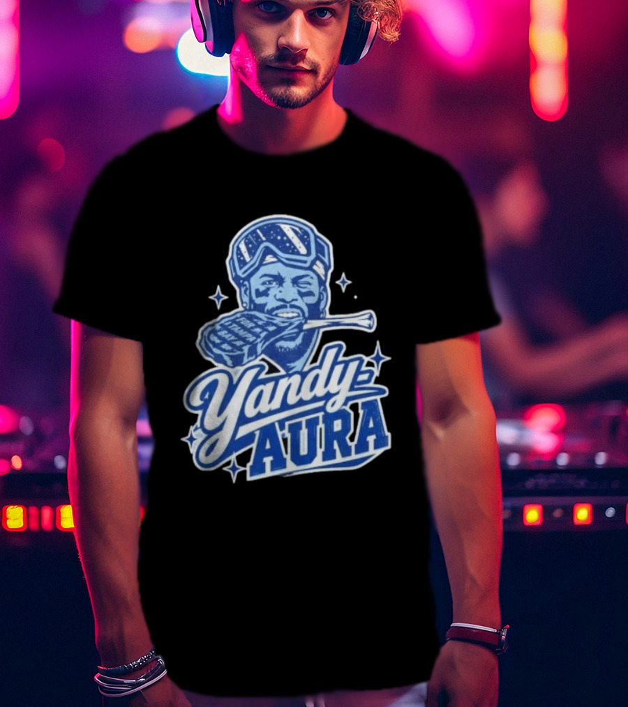 Yandy Aura Tampa Bay MLB Baseball T-Shirt