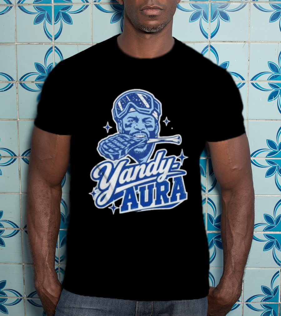 Yandy Aura Tampa Bay MLB Baseball T-Shirt