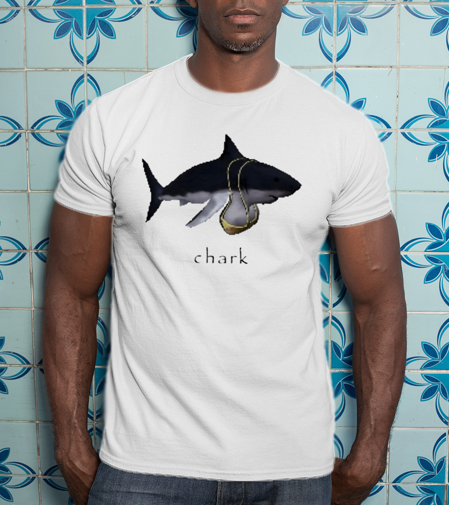 Chark Shark Bikini Humor Image T-Shirt