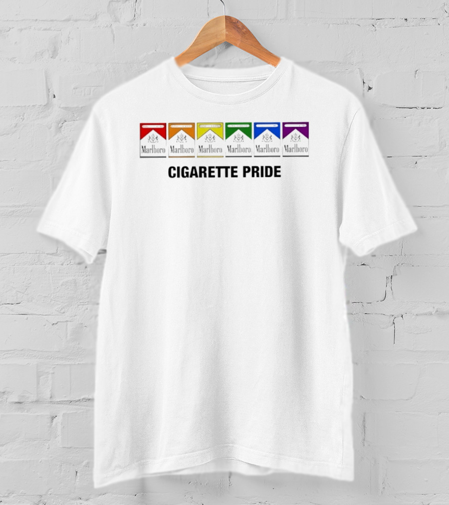 Marlboro Cigarette Pride Rainbow Packs T-Shirt