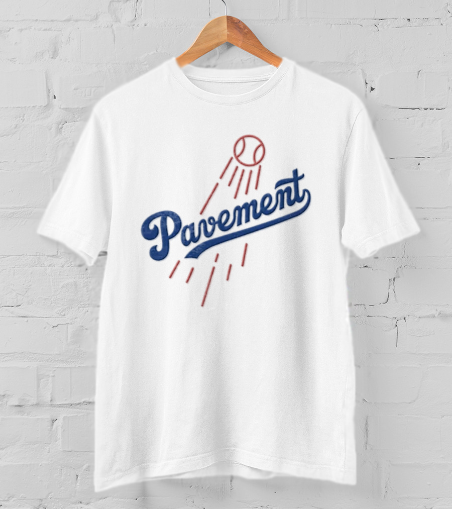 Pavement Indie Rock 90s Baseball Aesthetic T-Shirt