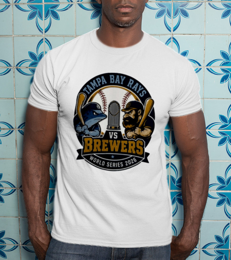 Tampa Bay Rays Vs Brewers World Series 2026 T-Shirt