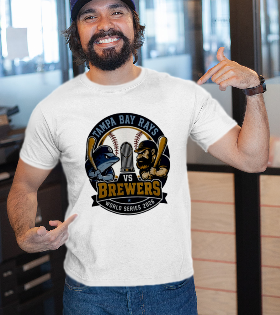Tampa Bay Rays Vs Brewers World Series 2026 T-Shirt