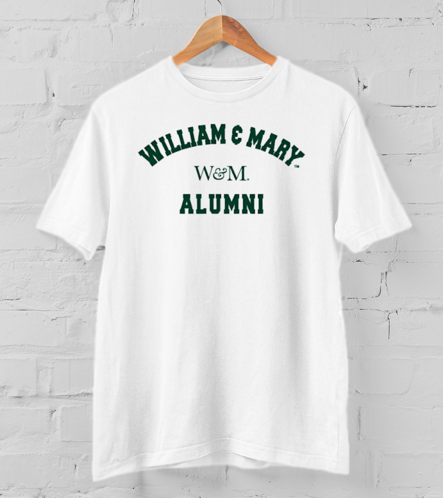 William & Mary W&M Alumni College University T-Shirt