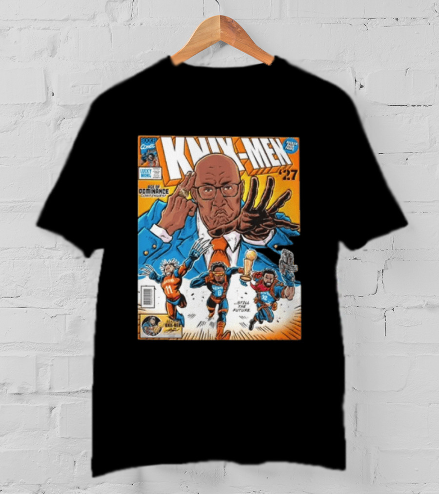 Knix Men Age Of Dominance Continues New York Knicks Comic Issue #27 T-Shirt